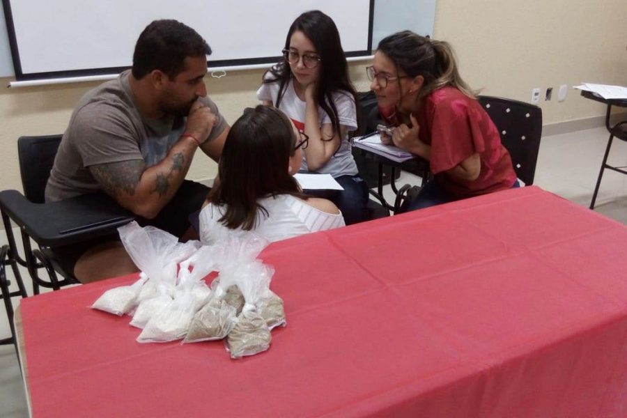 Alunos do Curso de Nutrição - FNTI, realizam juri simulado