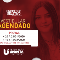 Processo Seletivo Faculdade Uninta Itapipoca 2020.1: Inscrições abertas para o Vestibular Agendado