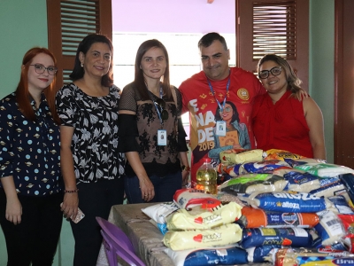 Responsabilidade social: FNTI entrega alimentos não perecíveis para o orfanato Lar Sagrada Família