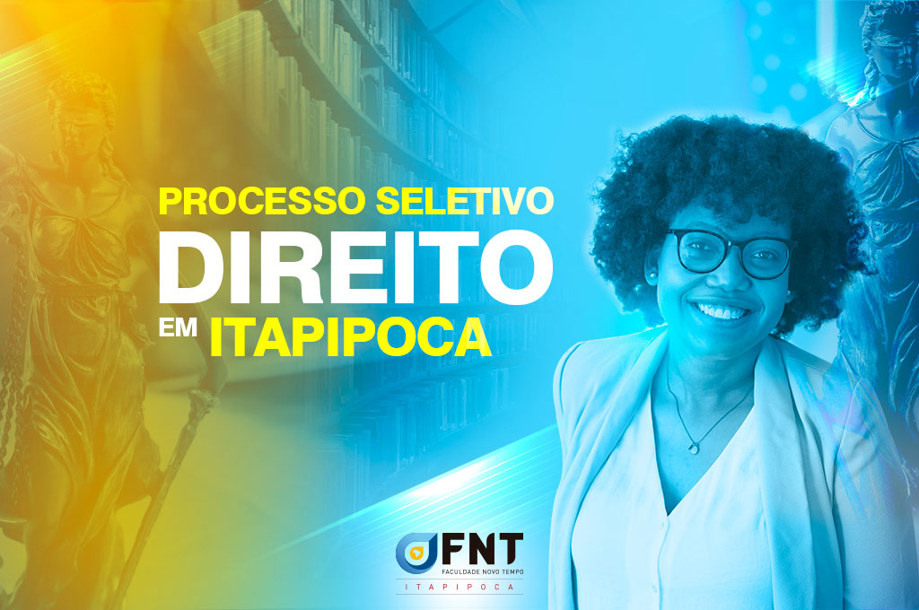 Estão abertas as inscrições para o curso de Direito em Itapipoca